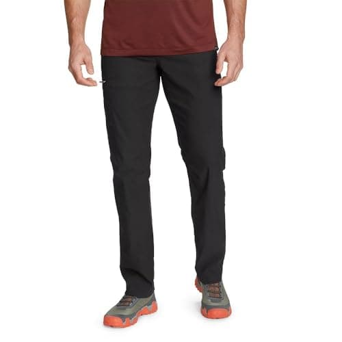 Eddie Bauer Mens Athletic Fit Rainier Pants Black 36W x 30L