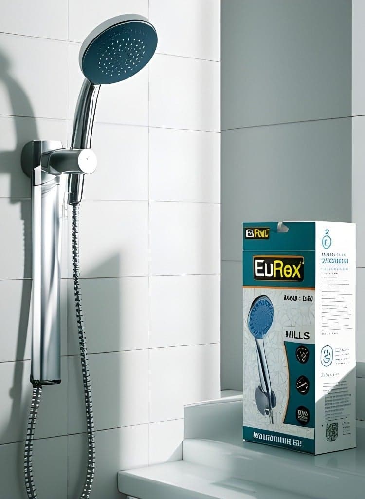 Handheld Shower Head Set, High Pressure 3 Spray Settings Showerhead, 3.5" 2GPM Easy Cleaning Nozzles Massage Spa with 60inch Stainless Steel Shower Hose and Holder, Chrome