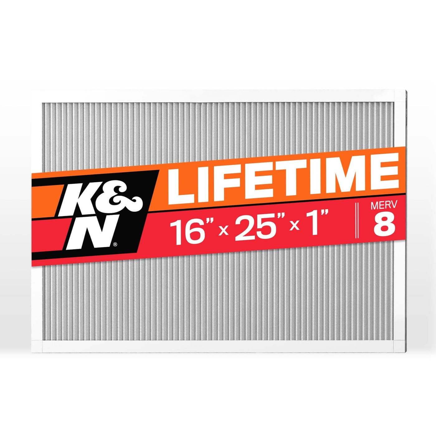 KN 16X25X1 HVAC Furnace Air Filter Lasts a Lifetime Washable Merv 8 the Last HVAC Filter You Will Ever Buy Breathe Safely at Home or in the Office HVC811625