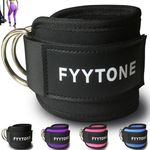 Ankle StrapSingle for Cable Machine Ankle Cuff for Kickbacks Leg Extensions Lower Body Exercises Glute Workouts Booty Hip Abductors Exercise for Home Gym