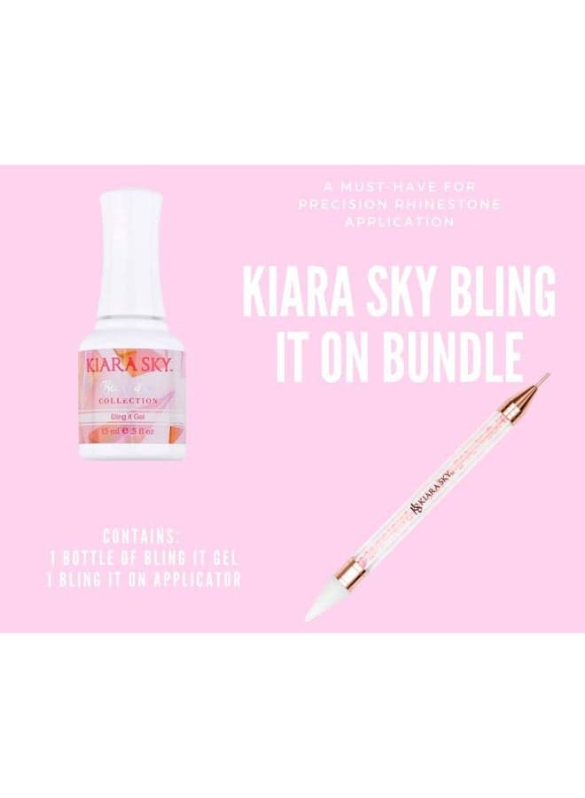 Bling It On Rhinestone Applicator and Gel