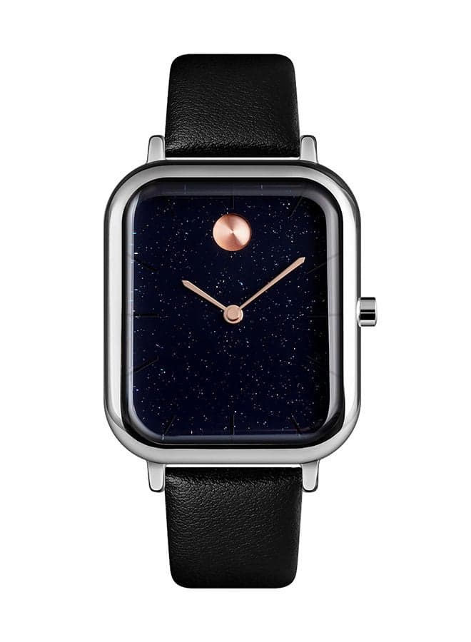 Women's Fashion And Elegant Leather Watch Waterproof Clock 9187