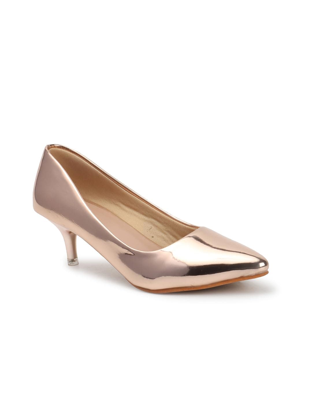 Carlton London CL Women Shoes,Rose Gold,UK-5