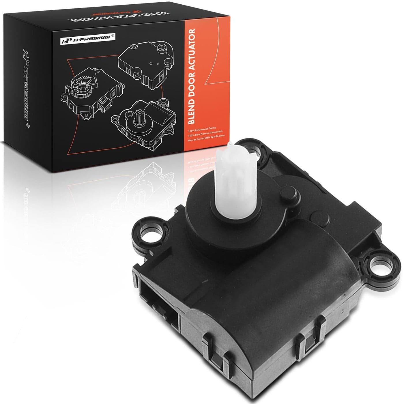 APremium HVAC Heater Blend Door Actuator Compatible with Hyundai Elantra Santa Fe Genesis Kia Forte Forte Koup Forte5 Sedona Sorento Soul Soul EV Stinger Rondo Genesis G80 G90