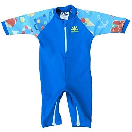 Nozone Fiji Sun Protective Baby Swimsuit in Marine/Arthur, 6-12 Months