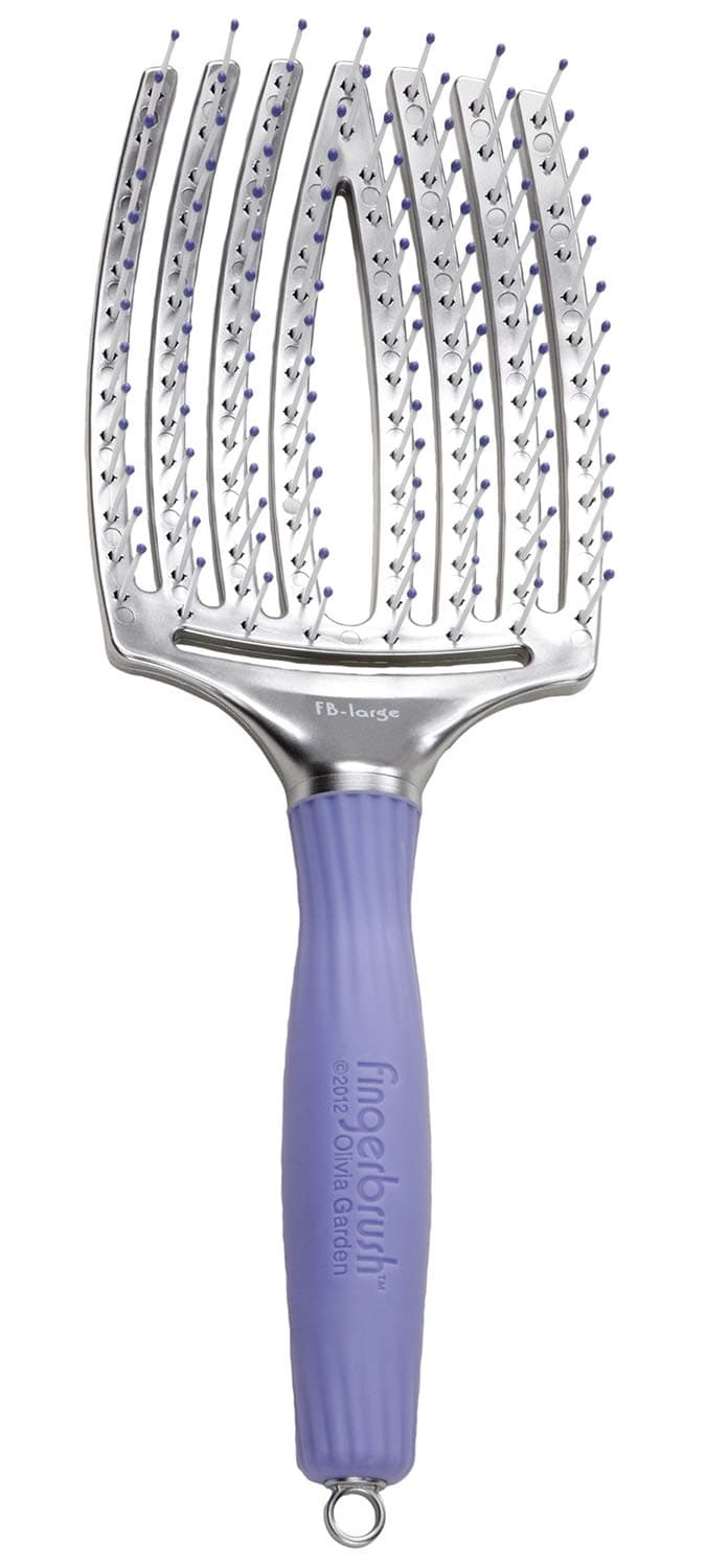 Olivia Garden Finger Brush ScalpHugging Vented Paddle Hair Brush FB