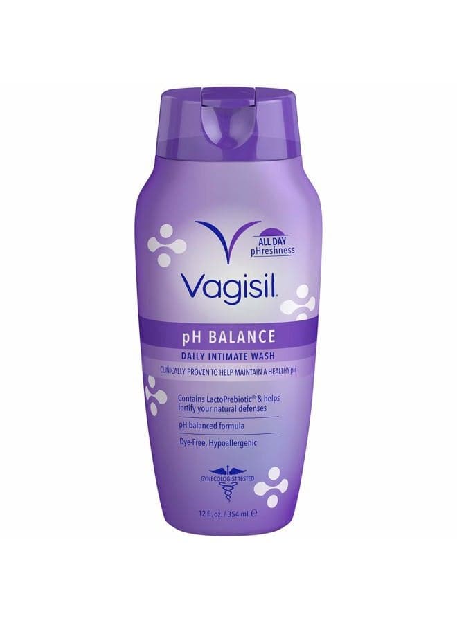 Feminine Wash for Intimate Area Hygiene, pH Balance, Gynecologist Tested, Hypoallergenic, 16.9 oz with Pump