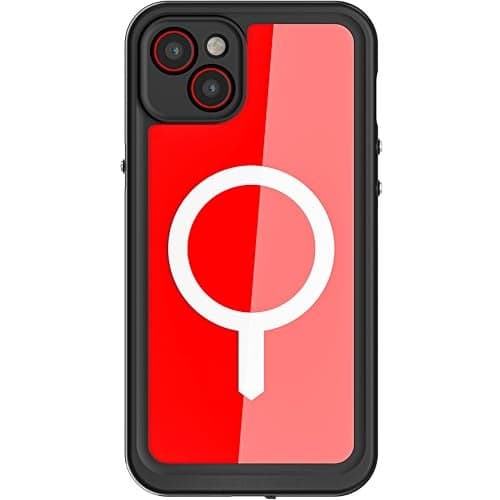 Ghostek NAUTICAL slim iPhone 14 Plus Case Shockproof Waterproof with MagSafe and Screen Protector Wireless Charging Compatible Rugged Phone Covers Designed for 2022 Apple iPhone 14 Plus 67 Clear