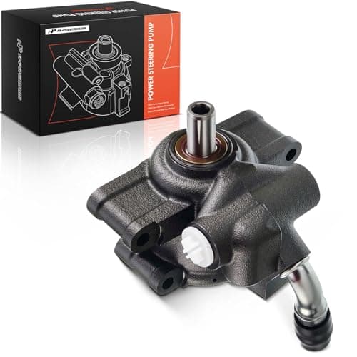 A-Premium Power Steering Pump Compatible with Ford F-250/350/450/550 Super Duty 2005-2007, Excursion 2004-2005, V8 6.0L, Replace # 5C3Z3A674B, 5C3Z3A674A