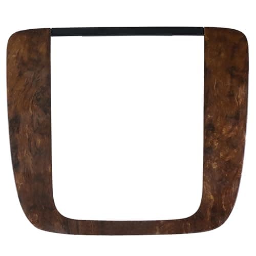 omoZone Dash Center Radio Bezel Trim Instrument Panel Cover Burlwood Compatible with 2007-2014 Chevrolet Chevy Suburban Silverado Tahoe Avalanche,GMC Yukon XL Replaces 15211886