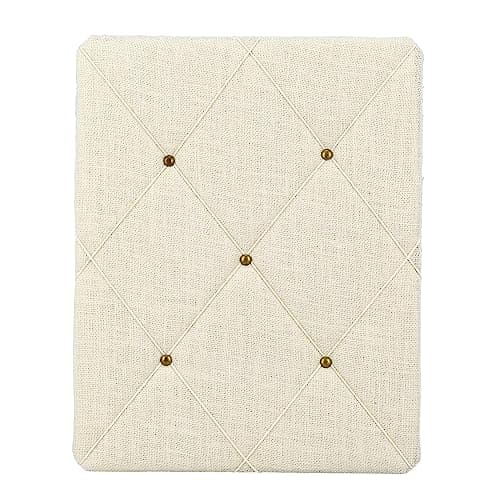 White Burlap Covered with CrissCross Twine Bulletin Picture Memo Board 1975 x 1575
