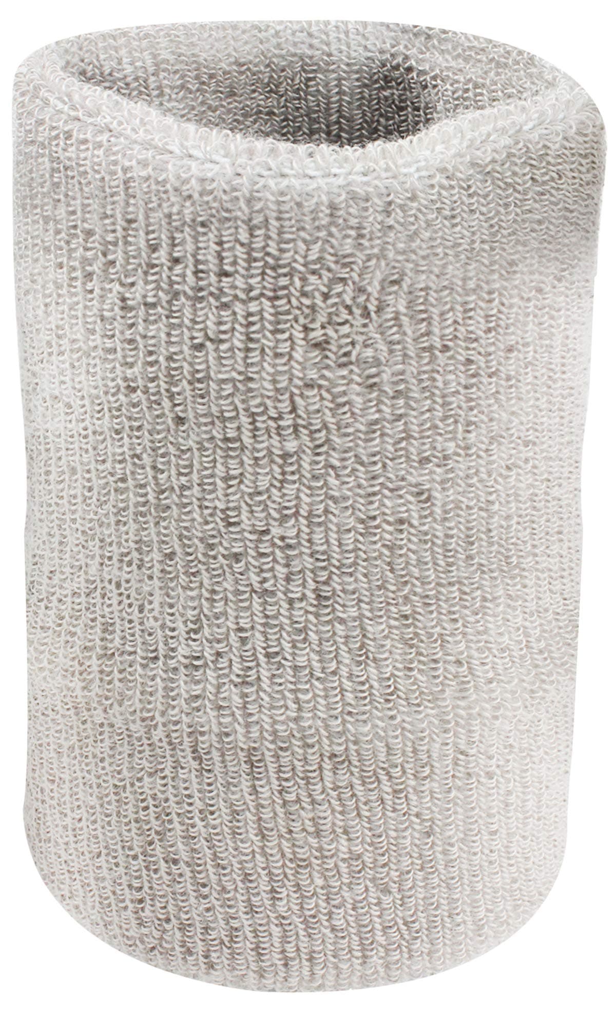 Neska Moda Unisex Grey Cotton Wrist Band-WB35