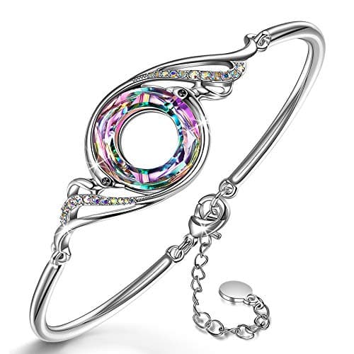 Kate Lynn Phoenix Bracelet Lucky Bracelet for Girls Peacock Gifts Unique Jewelry for Women Wife Girlfriend Birthday Gifts for Young Ladies Present Gifts For Christmas & Valentines Mothers Day