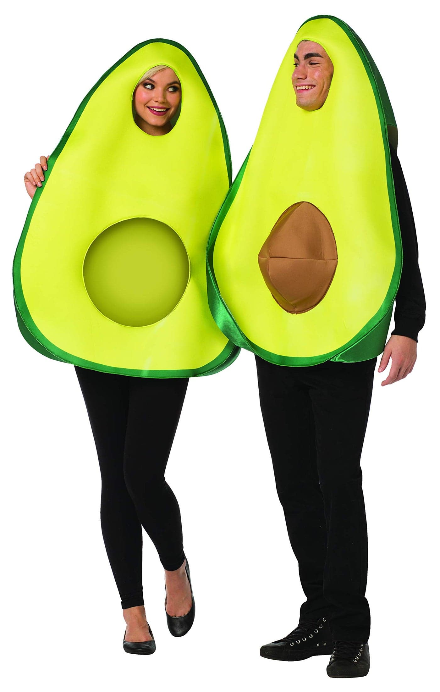 Rasta Imposta Avocado Couples 2 Piece Funny Costume Adult Mens Womens One Size Green