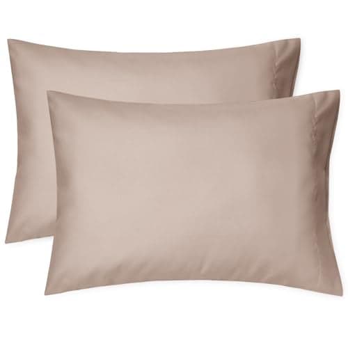 EXQ Home Toddler Pillowcases 13x18 Travel Pillow Case Set of 2, Small Pillow Case Fits Baby Pillow Sized 12x16, 13x18, Kids Pillowcases 2 Pack Machine Washable with Envelope Closure(Burlwood)