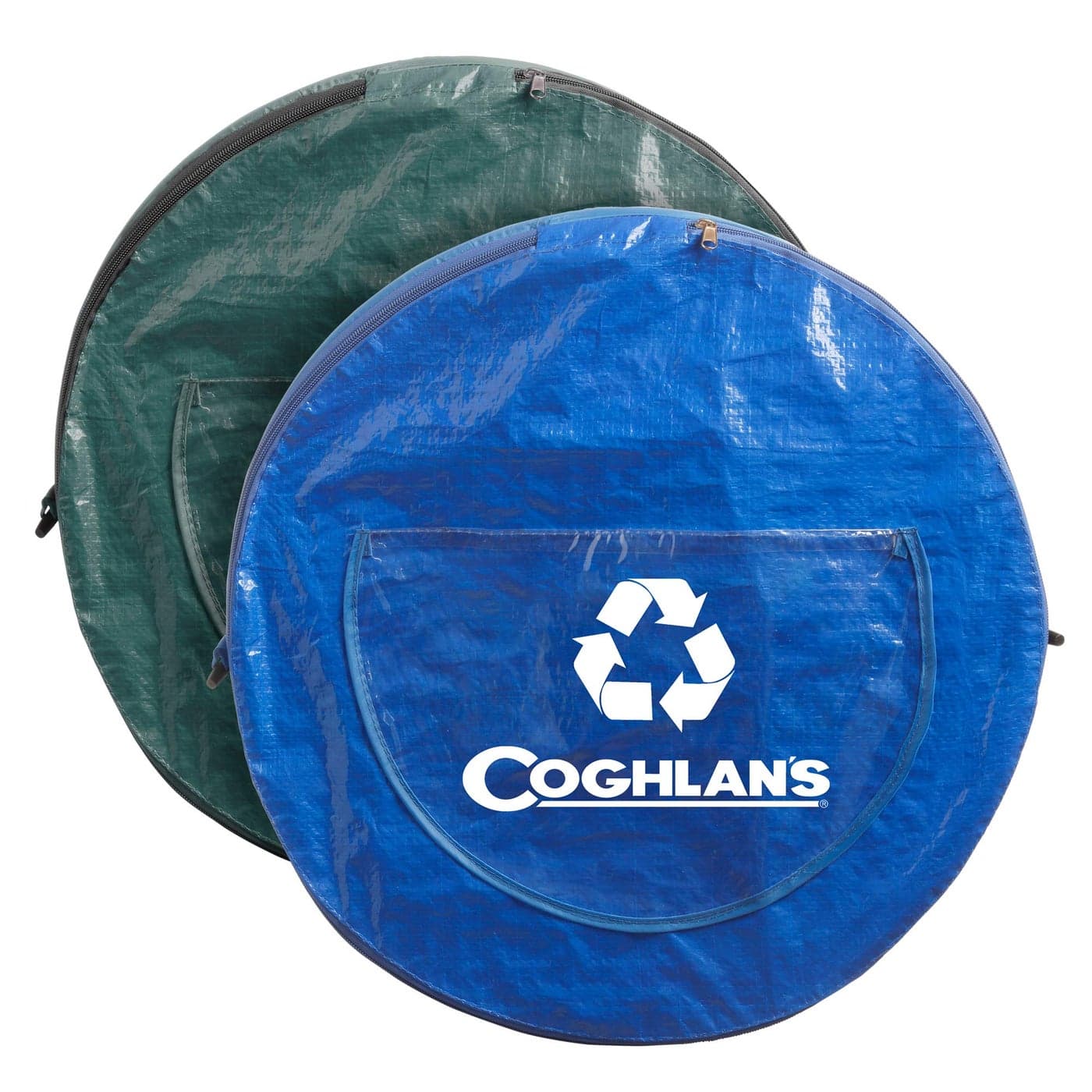 Coghlans PopUp Lightweight Trash Recycle Can Collapsible DualPurpose Bin for Camping RV and Travel Durable Compact and Easy to Store 295 Gallon