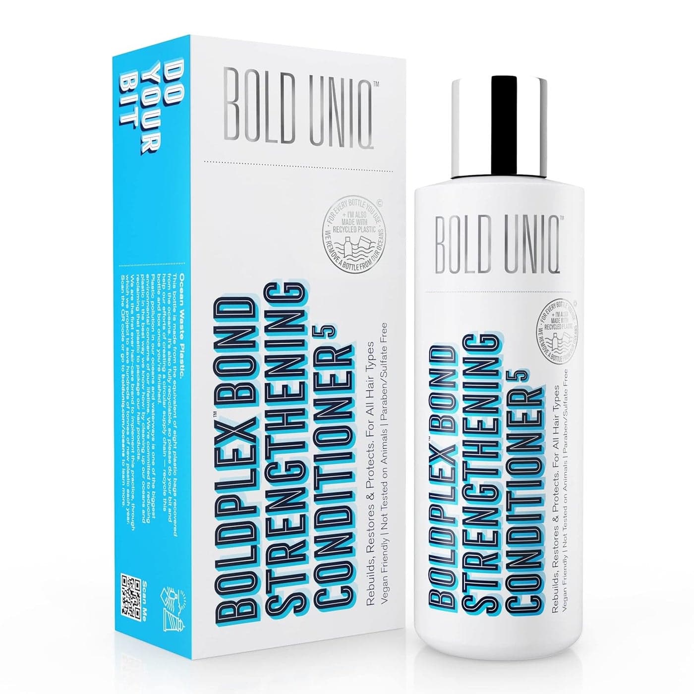 BoldPlex 5 Bond Strengthening Protein Conditioner for Dry Damaged hair Hydrating Formula for Curly Dry Colored Frizzy Broken or Bleached Hair Types Crueltyfree Vegan