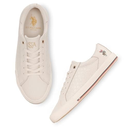 U.S. Polo Assn. USPA | Heidi 2.0|Stylish Casual Sneaker Shoes for Women Nude