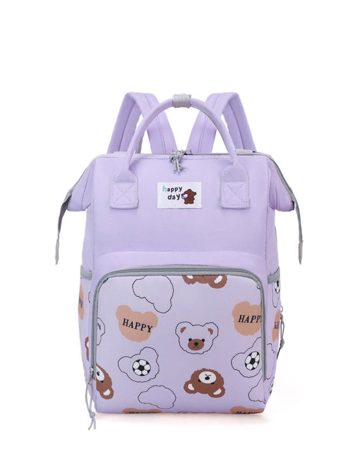Portable Large Capacity Leisure Multifunctional Backpack, Baby Stroller Hanging Bag