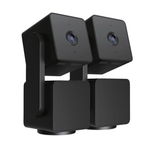 WYZE Cam Pan v3 Indoor/Outdoor IP65 1080P 360° Pan/Tilt/Zoom WiFi Smart Home Security Camera, Motion Tracking for Baby/Pet, Color Night Vision, Works with Alexa&Google Assistant, Free Expert Setup