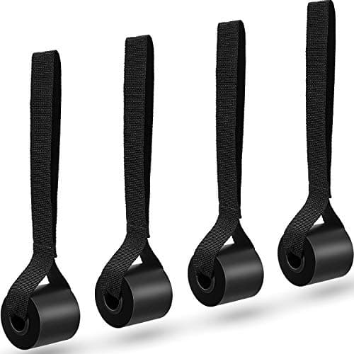 Sumind 4-Piece Resistance Bands - Cable Door Foam Exercise Training Straps for Workout Fitness