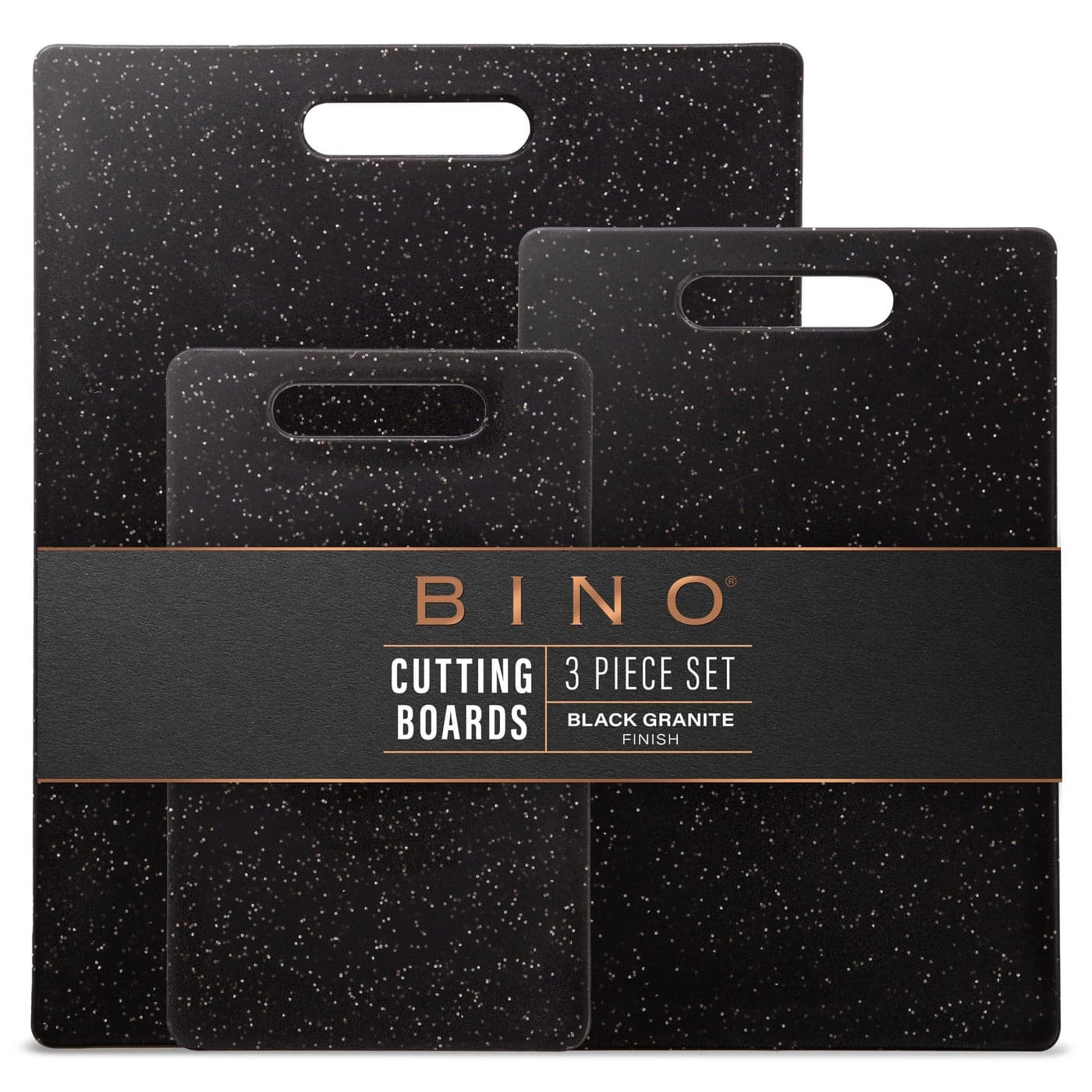 BINO Cutting Board 3Piece Chopping Boards BPAFree Plastic Durable Multipurpose DualSided Dishwasher Safe Easy to Clean Charcuterie Accessories Home Kitchen Utensils