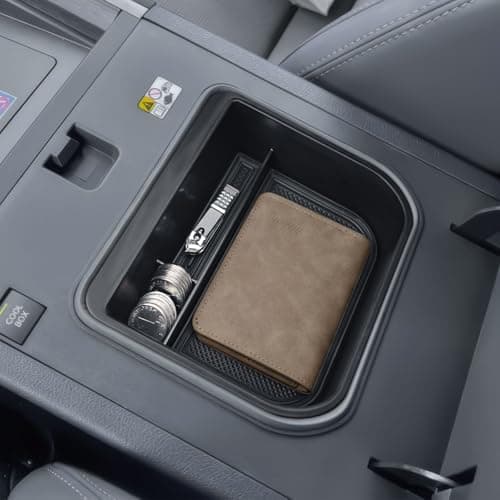 EDBETOS Cool Box Console Organizer Tray for Toyota Land Cruiser Prado 250 Lexus GX550 2024 2025 2026 Accessories Armrest Storage Insert Tray Coin Holder Secondary Storage BoxFits Only Cool Models