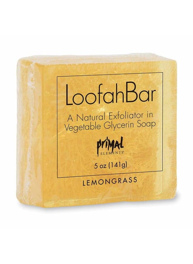 Lemongrass Loofah Bar Soap, 5 Ounce
