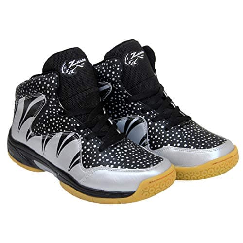 ZIGARO Mens Beef Silver Basketball Shoe (9, Silver)