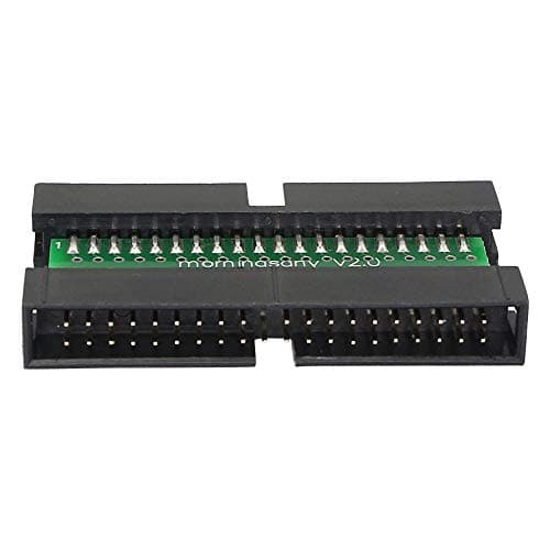 PNGKNYOCN IDE 40 Pin Male to Male Hard Drive Adapter 3.5 Inch Hard Disk Interface Male to Male Plug Industrial Computer POS Machine IDE Electronic Disk Adapter (Parallel Type)