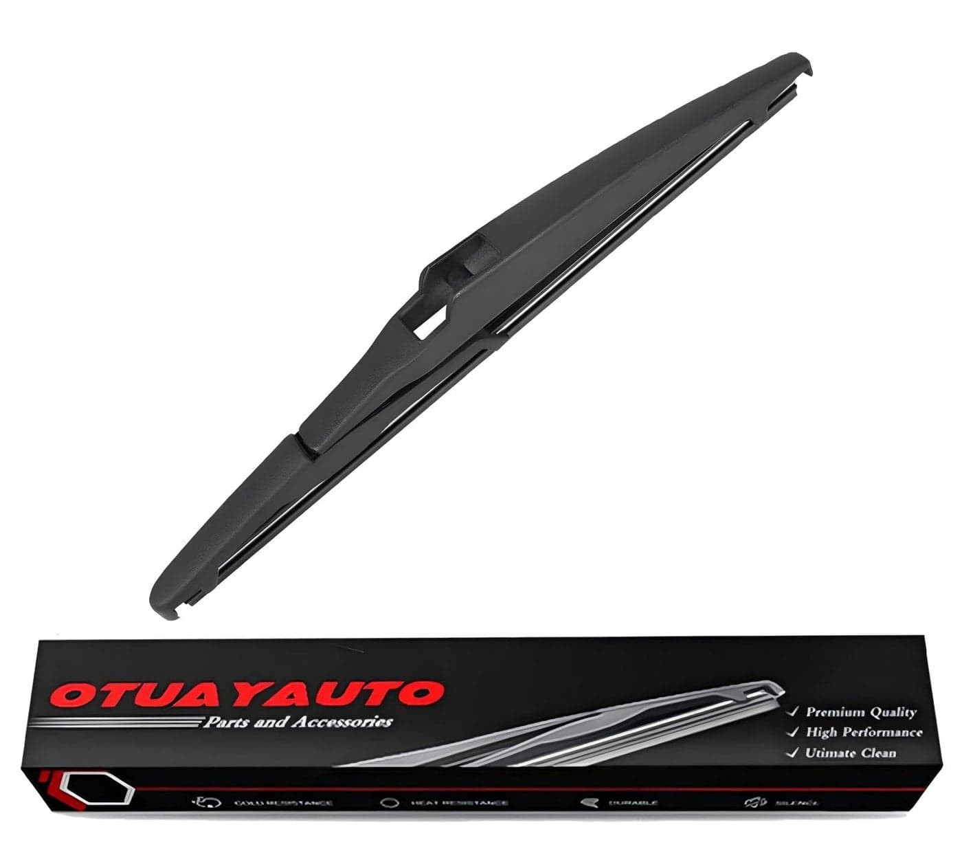 OTUAYAUTO 10 Rear Wiper Blade H252 Replacement for Toyota Rav4 20132018 Highlander 2023 Jeep Compass 1822 Back Windshield Wiper Blade 10 inch for Rear Window 852424204010A