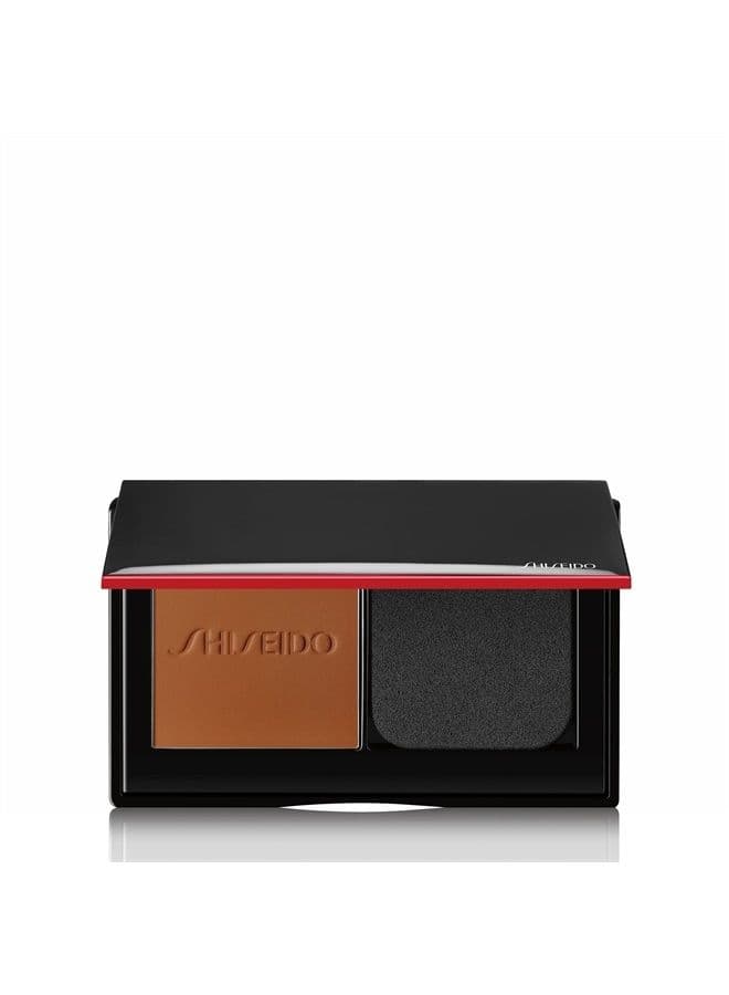 Synchro Skin Self-Refreshing Custom Finish Powder Foundation, Copper 450-24-Hour Sheer-to-Medium Buildable Coverage with Shine Control - Smudge Proof & Non-Comedogenic
