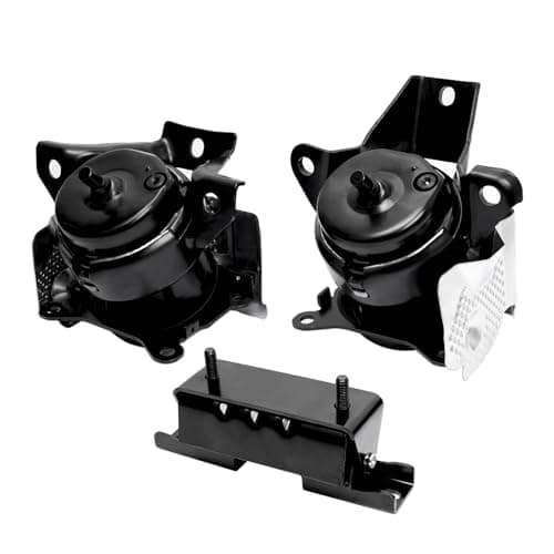 Set of 3, Front Left & Right Engine Motor Mount & Trans Mount Compatible with 2014-2018 Sliverado Sierra 1500 V8, 2015-2020 Escalade Suburban Tahoe Yukon XL 4WD, Replace OE: 84175582, 84175583, A2638