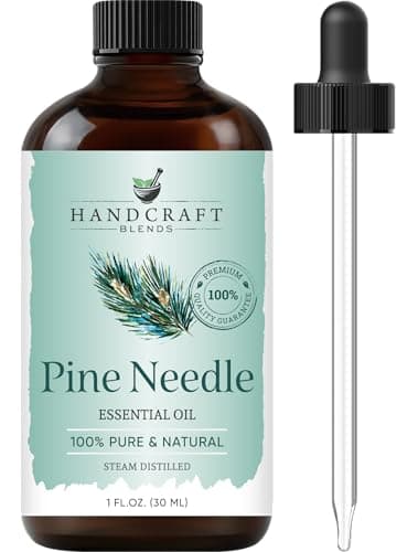 Handcraft Blends Pine Essential Oil 1 Fl Oz 100 Pure and Natural Premium Grade Essential Oil for Diffuser and Aromatherapy Skin Massage Candle and Soap Making Fragrance
