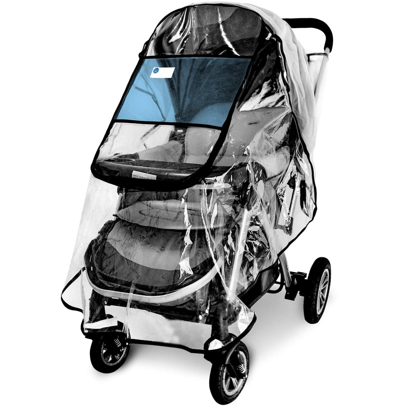 Stroller Rain CoverUniversal Stroller AccessoryWaterproof Windproof ProtectionProtect from Dust SnowBaby Travel Weather Shield