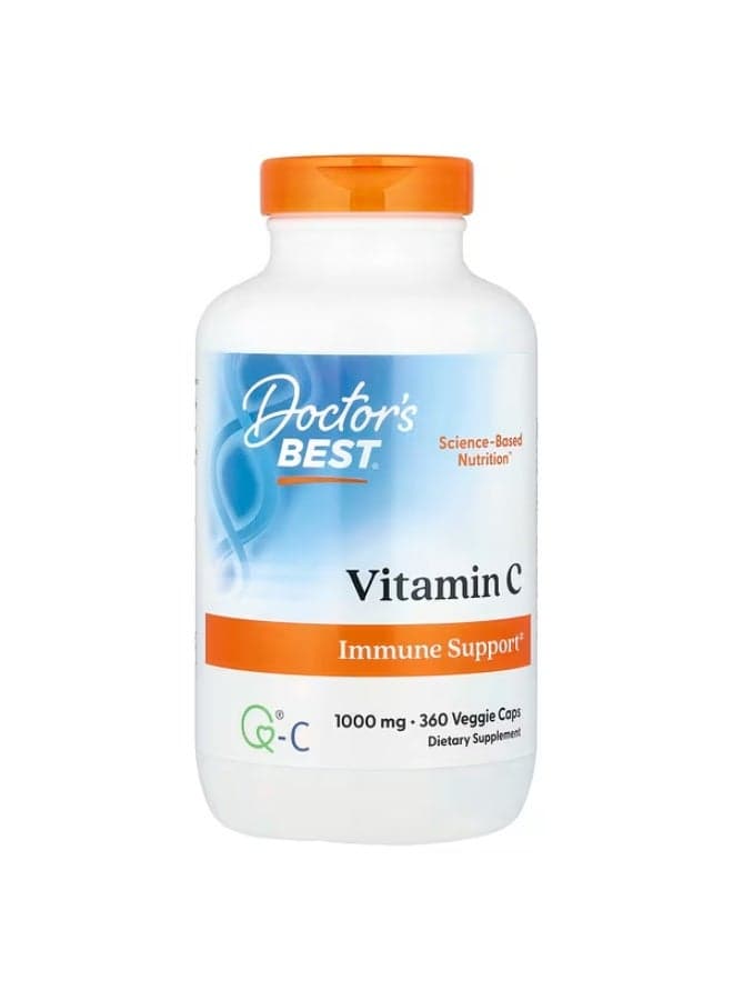 Doctor's Best, Vitamin C, 1,000 mg, 360 Veggie Caps