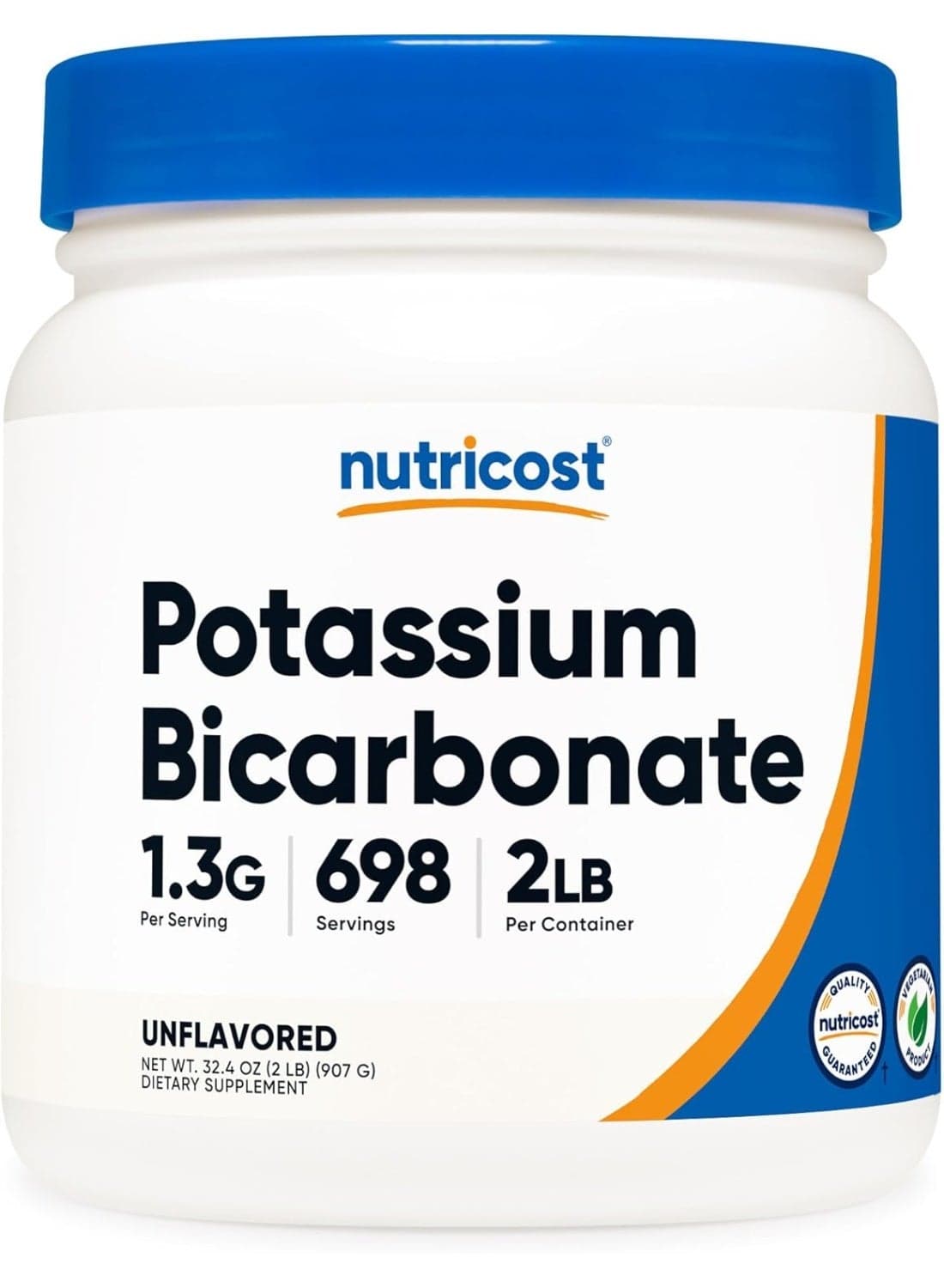 Potassium Bicarbonate Powder 2 LB - Gluten Free, Non-GMO