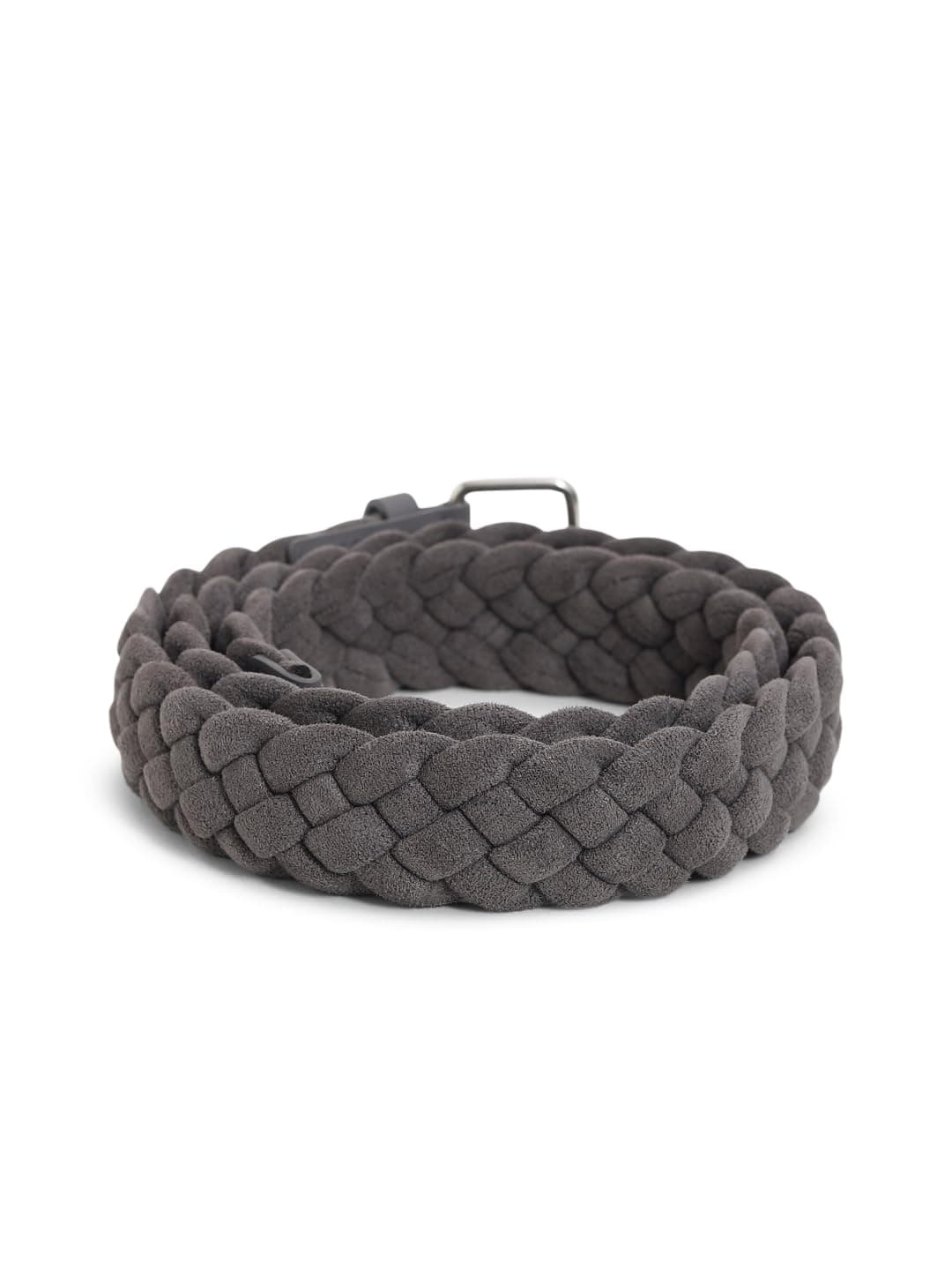 Jack & Jones Dark Grey Braided Belt