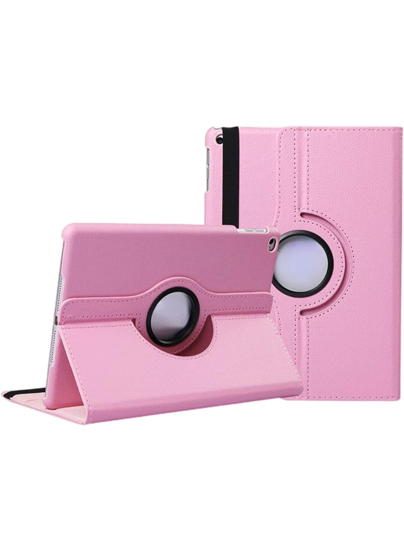Ipad Case Fit iPad 9.7-2018/2017/iPad Air 4/iPad Air - 360 Degree Rotating Case Cover for iPad 9.7'' (5th Generation, 6th Gen) / iPad Air 3 / iPad Air with Auto Sleep Wake - Pink