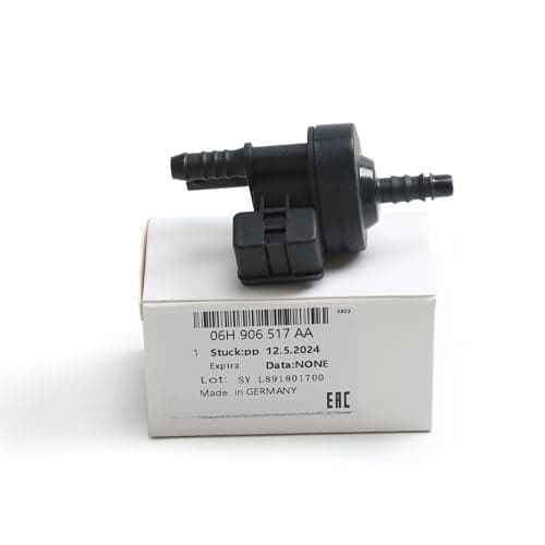 Yiklwwy 06H906517AA 06H906517B Vapor Purge Valve Compatible with Audi A3 A4 A5 A6 Q3 TT VW Golf Passat Scircco Tiguan Beetle 1.8/2.0T