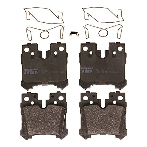 TRW Pro TRH1283 Disc Brake Pad Set For Lexus LS460 2007-2017, Rear, And Other Applications