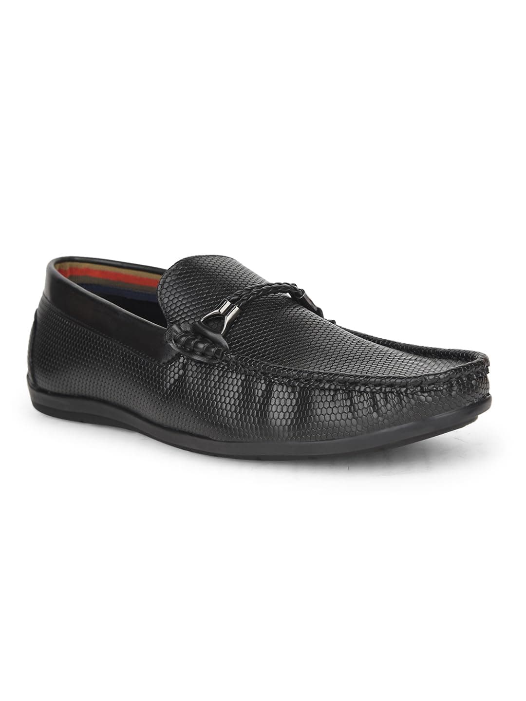 Bata Neville Men's Black Casual Shoes - 8 UK (8516133)