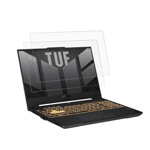 YINOVEEN 2 Pack 15.6 Inch Anti-Glare Screen Protector For ASUS TUF 15.6 Inch Gaming Laptop, ASUS VivoBook 15, ZenBook 15/ZenBook Pro 15, Rog Zephyrus G15, TUF A15 F15, Eye Protection Matte Filter