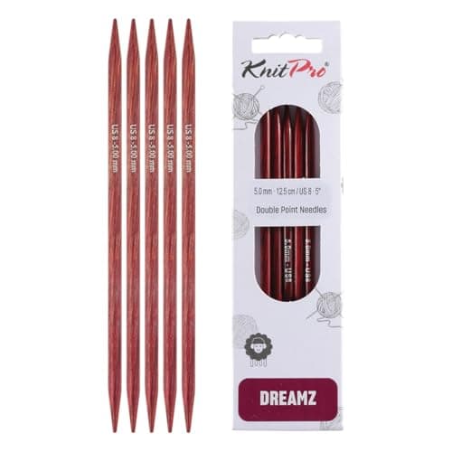 KnitPro Dreamz Double Pointed Needles 5 125cm US Size 8 5mm