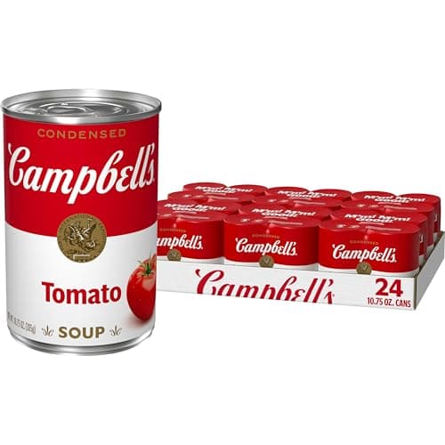 Campbells Condensed Tomato Soup 1075 oz Can 24 Pack