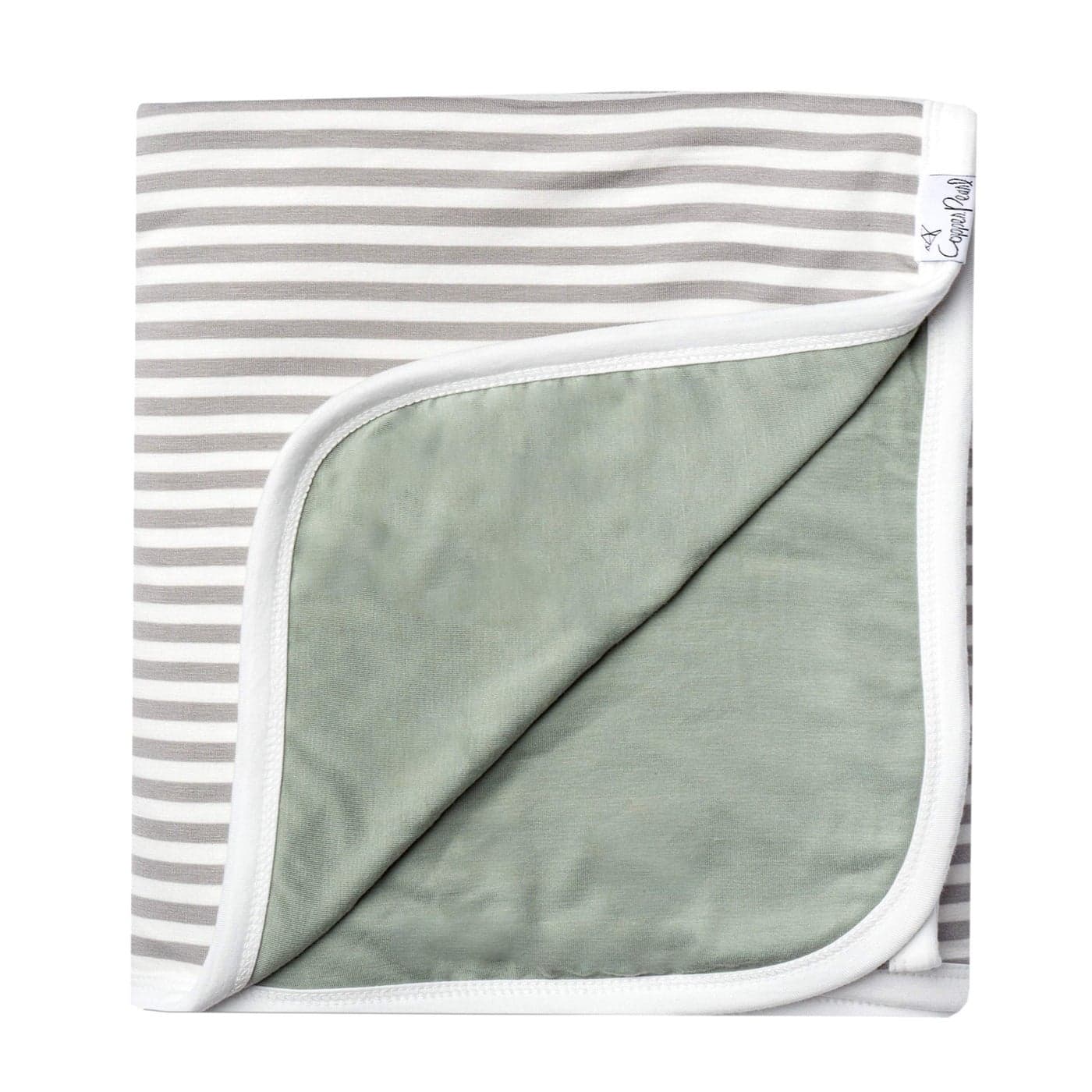 Copper Pearl Everest ThreeLayer Baby Quilt Soft Breathable Cozy Toddler Blanket 46x46 Premium PolyesterRayon