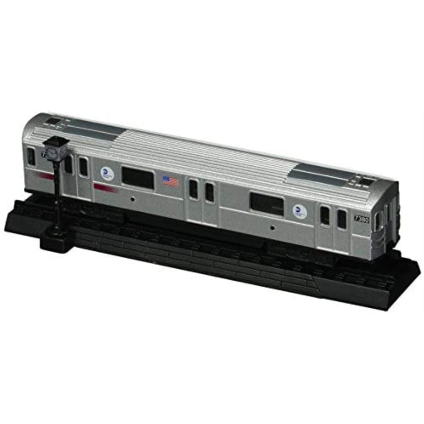 Daron MTA Diecast Subway Car Silver Medium