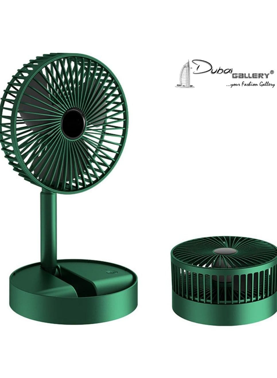 Desk Electric Fan Small Folding Fan with USB Charging Rechargeable