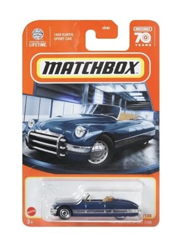 Matchbox 1949 Kurtis Sport Car Navy Blue 46100