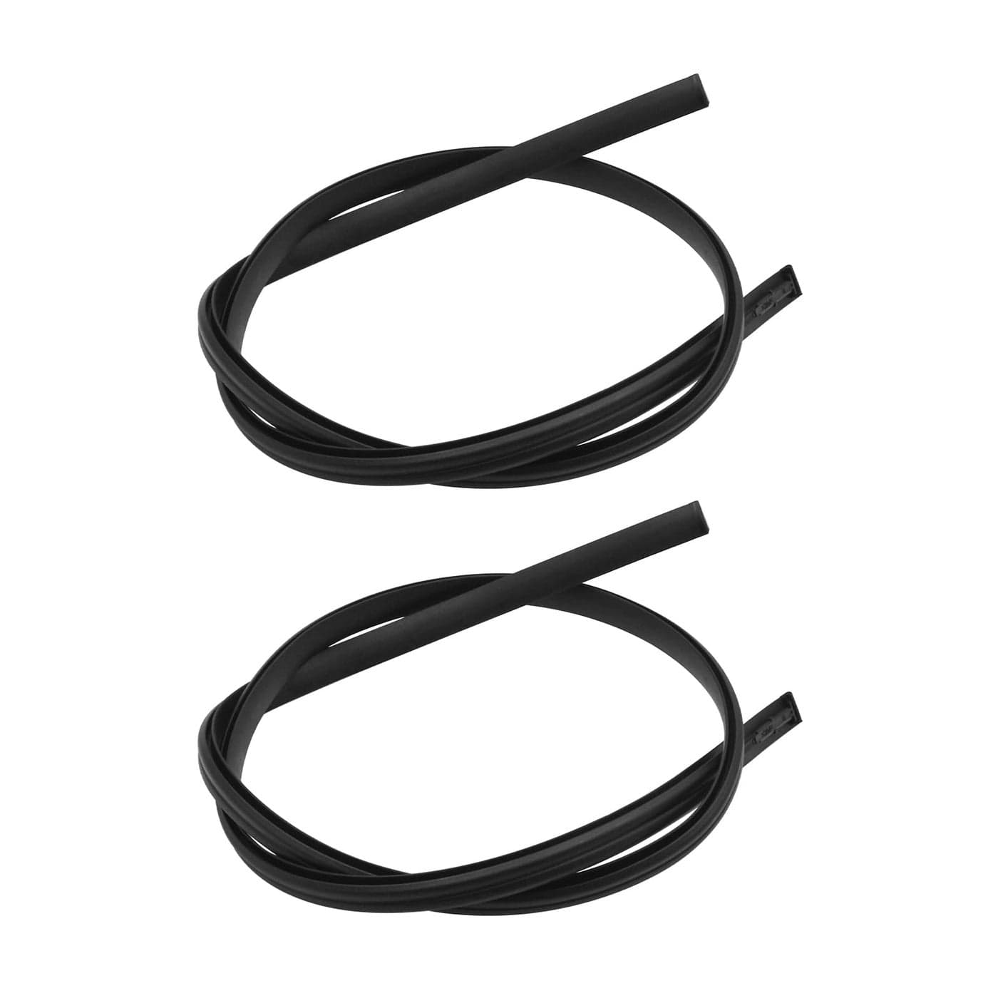 Roof Drip Molding Weatherstrip Left and Right Side Compatible with Toyota Camry LE SE XLE XSE Hybrid 20122017 Select Models Part Numbers 7555606080 7555506080 7555506100 7555606100